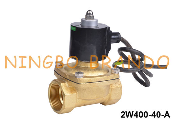 Válvula de solenoide IP68 de bronze impermeável 1 1/2 da fonte” 12V 24V 110V 220V