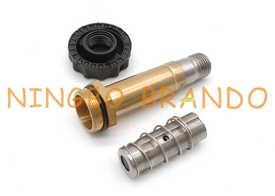 Núcleo de ferro de bronze normalmente fechado do tubo de guia da maneira 9mm OD da válvula de solenoide 3
