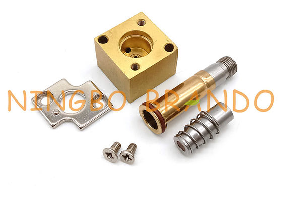 3 armadura da válvula de solenoide de Pnuematic do selo do NC 9mm OD FKM da maneira de /2