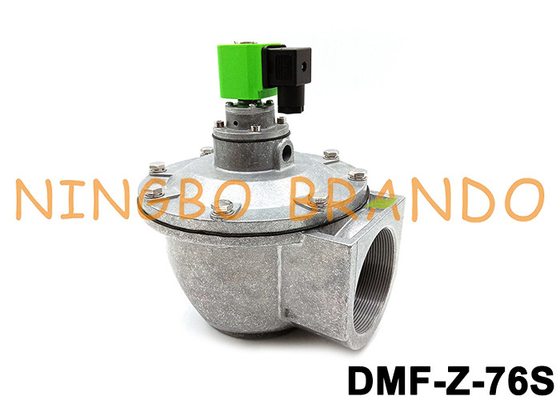 DMF-Z-76S válvula de diafragma AC220V de um ângulo direito de 3 polegadas DC24V