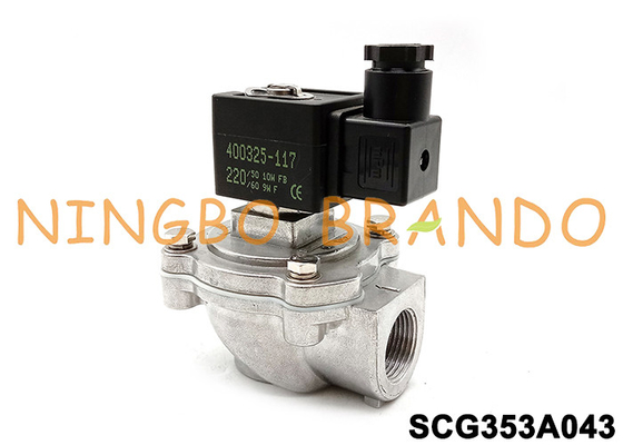 SCG353A043 3/4&quot; C.A. 220V da C.C. 24V da válvula de diafragma do ângulo direito