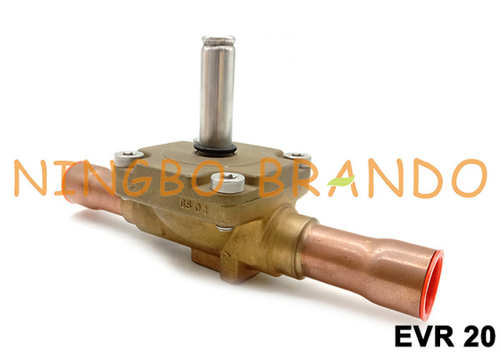 7/8&quot; válvula de solenoide Danfoss do líquido refrigerante do alargamento datilografam EVR 20 032F1240
