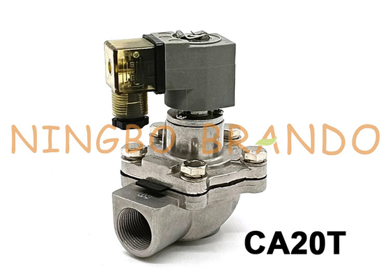 O tipo pulso Jet Valve Solenoid Threaded Right de CA20T Goyen dobra a série de T