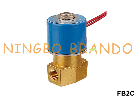 1/4&quot; tipo do KSD - válvula de solenoide de bronze FB2C do NC de 2/2 maneiras FB2D FB2E