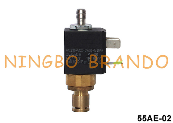 Tipo 3 válvula de CEME de solenoide de bronze da maneira para o fabricante 5515 da máquina do café