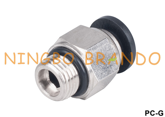 Conector pneumático masculino do One Touch dos encaixes da linha de G da série de PC-G