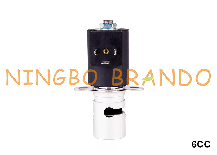 2/2 Caminho normalmente fechado NC compressão tubo de pinça válvula solenoide 12V 24V 110V 220V