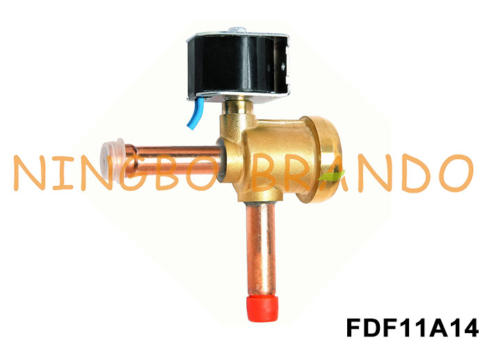 FDF11A14 12.7mm OD SANHUA Tipo válvula de solenoide para refrigeração