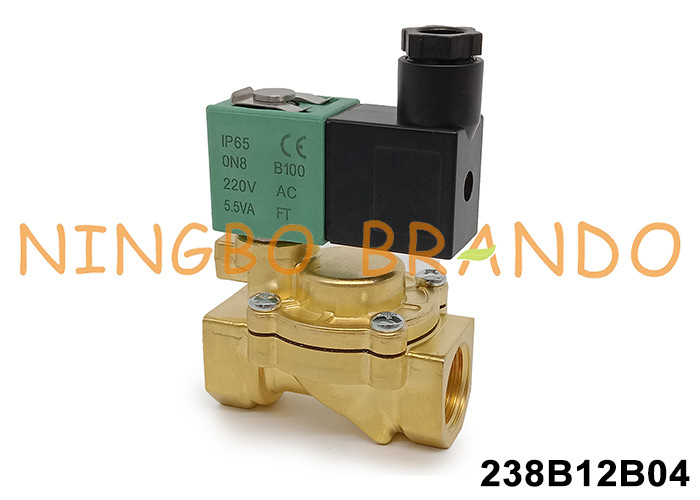 Valva de solenoide de latão de tipo ASCO SCE238D002 1/2' 24V 110V 220V AC DC