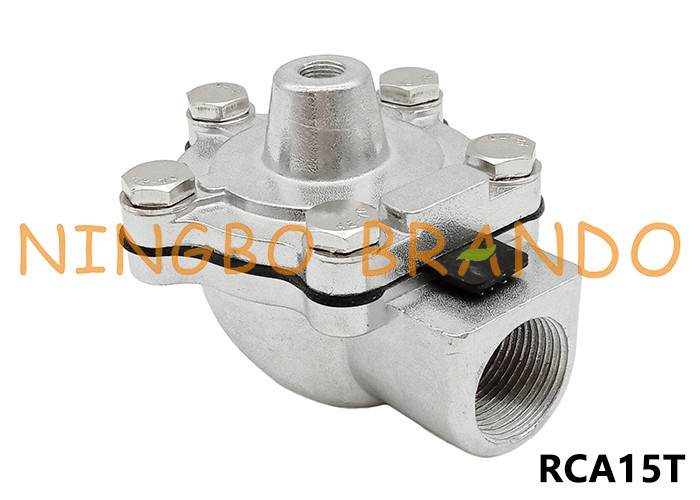 1/2' RCA15T Válvula de piloto remoto de ângulo direito para filtro de sacos de coleta de poeira
