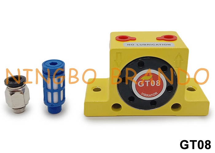 GT08 Vibrator pneumático de turbina dourada tipo Findeva para depósito de lixo