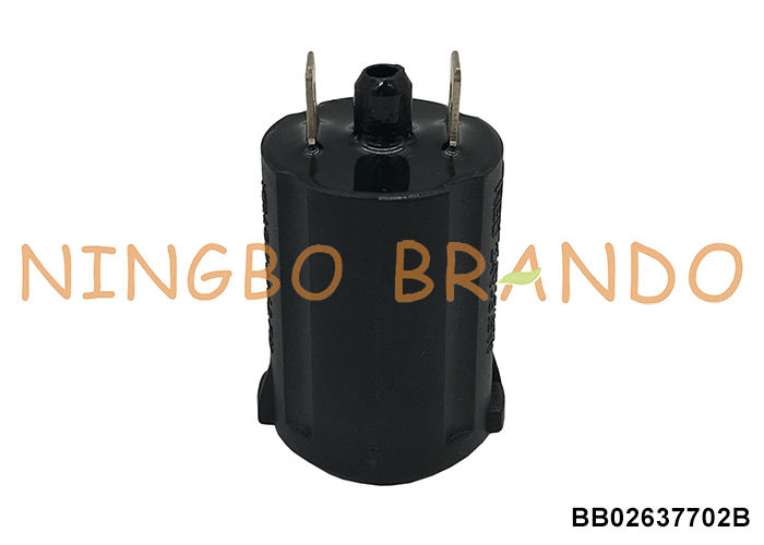 Bobina de solenoide preta para o pulsador de ordenha DELAVAL 12V 2.7W 2.8W EP100 EP2090