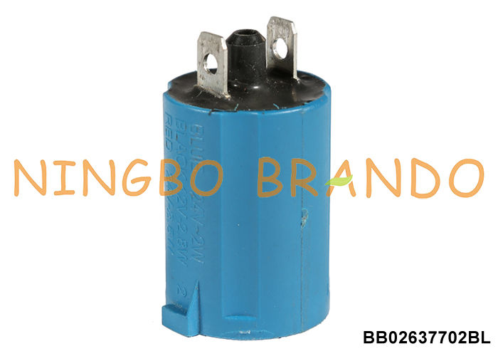 bobina de solenoide azul para partes do pulsador de leite DELAVAL 24V 2W 3.3W EP100 EP2090