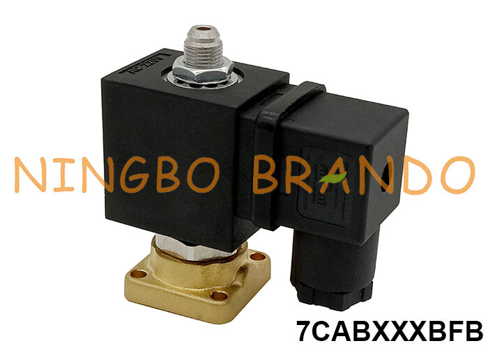 Válvula Solenoide de Latão com Flange de 3 Vias para Máquina de Café 12V 24V 110V 220V
