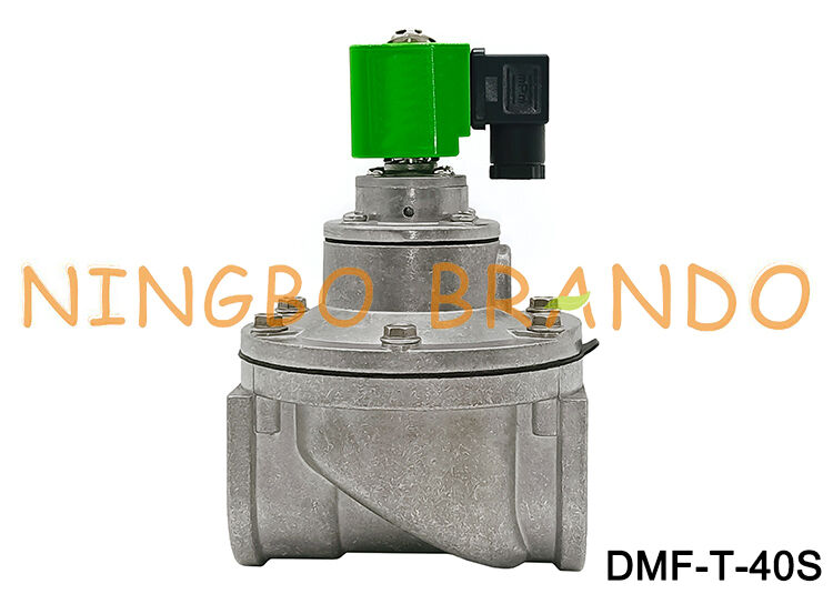 Válvula de Pulso Solenoide de Fluxo Direto BFEC 1-1/2'' DMF-T-25S para Coletor de Poeira