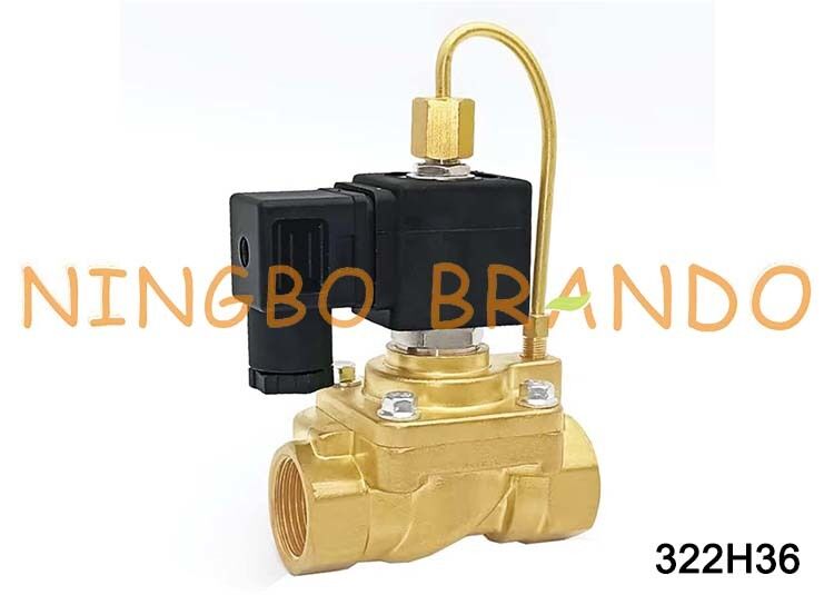 Tipo Parker G3/4'' 322H36 Parker Tipo Válvula Solenóide de Alta Pressão Normalmente Aberta 24V 220V
