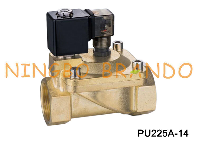 PU225A-14 SHAKO Tipo 1,5 '' Válvula Solenóide de Bronze AC220V AC110V DC24V