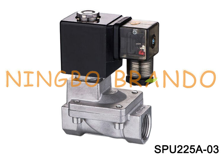 3/8' SPU225A-03 Shako Tipo 2/2 Way Solenoide Valve SPU225A série