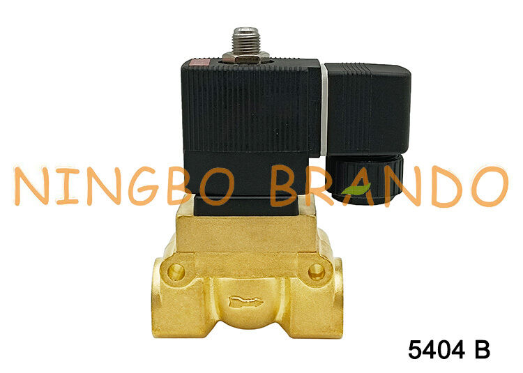 Válvula de pistão normalmente aberta de alta pressão de 2/2 vias servoassistida Burkert tipo 5404