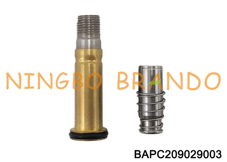 Armadura de flange do tubo guia de latão NC de 2 vias para 2V025-06 2V025-08 2P025-06 2P025-08