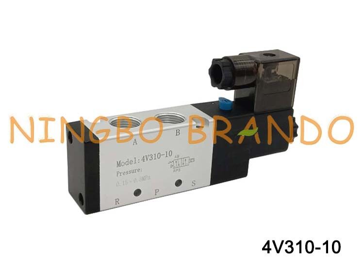 Válvula solenóide tipo AIRTAC Válvula de ar 4V310-10 DC 12V 24V AC 110V 220V