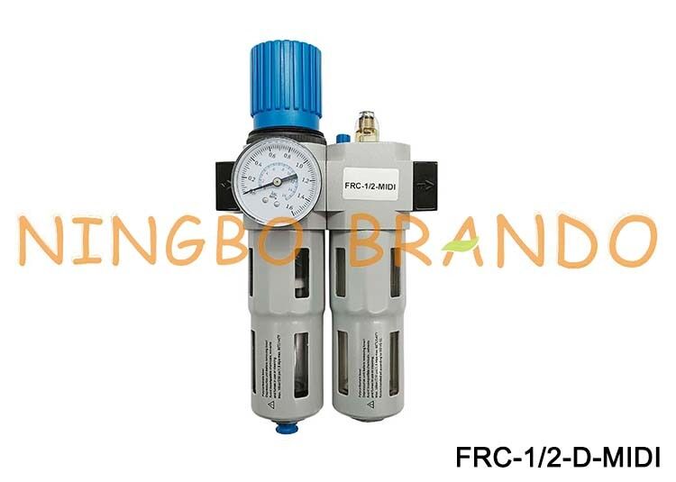 Unidade de controle de ar tipo Festo FRL modelo FRC-1/2 -D-MIDI 159590 Filtro Regulador