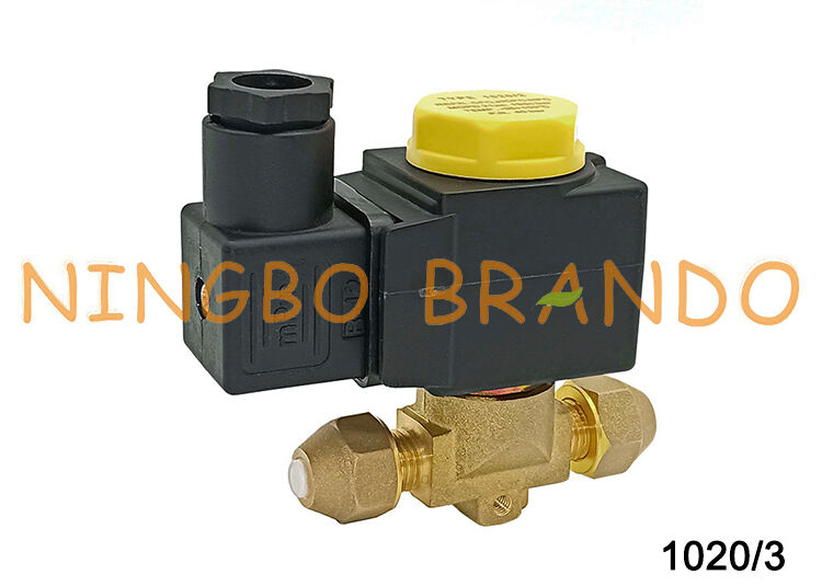 Válvula Solenoide de Refrigeração 1020/3 Castel Tipo NF Conexão Flare 3/8''