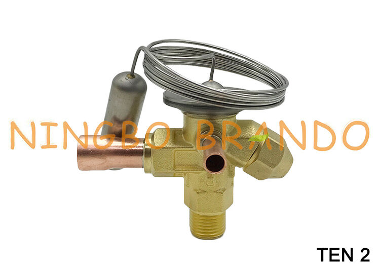 Válvula de expansão Danfoss tipo TEN2 R134a 068z3348 entrada de 3/8'' x saída de 1/2''