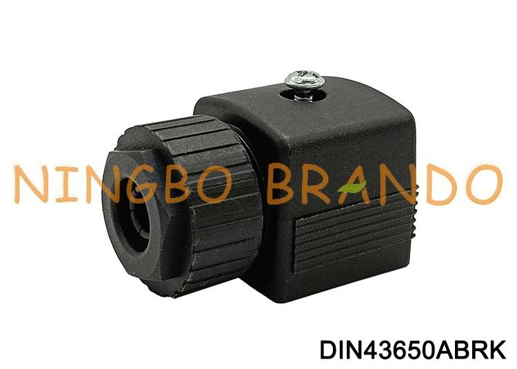 Tipo 2508 Conector da tomada do cabo da bobina solenóide DIN43650A 18mm DIN 43650 Tipo A