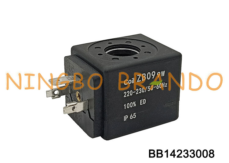 Bobina de válvula solenóide Parker tipo ZB09 9W 110v-120v para máquina de café expresso