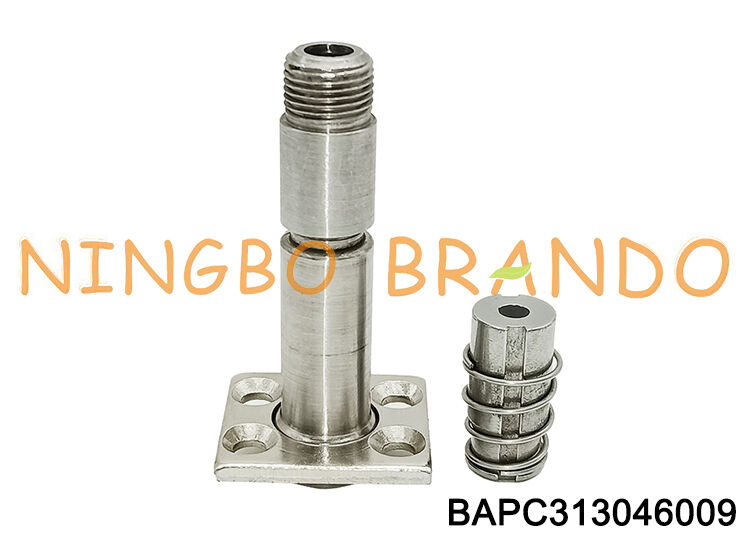 Tubo de armadura de aço inoxidável NC de 3/2 vias para kit de reparo de válvula solenóide de automóvel