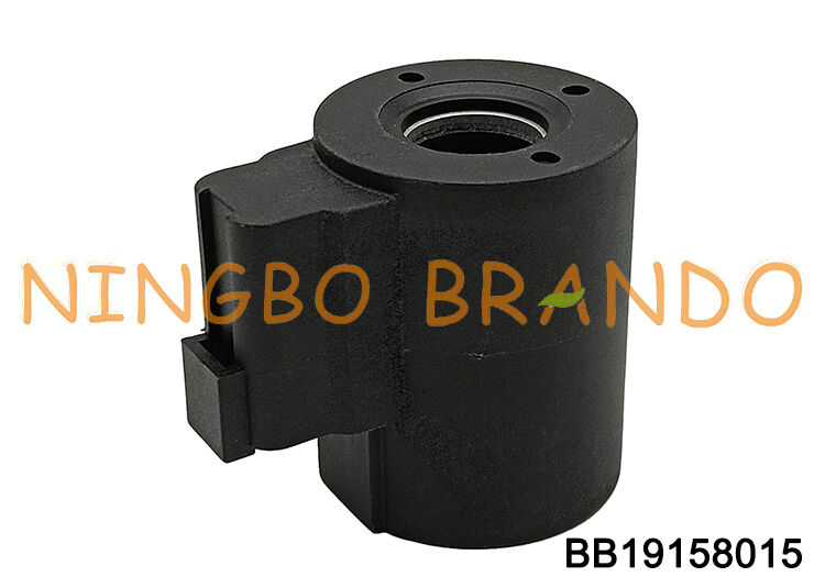 Tipo escavadeira Liugong Válvula Solenóide Hidráulica Furo Interno 19mm Bobina 12VDC 24VDC