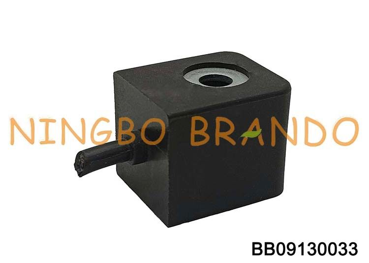 9mm Hole Diameter CNOMO Type Pneumatic Solenoid Valve Coil With Cable Wire 13VA 10W
