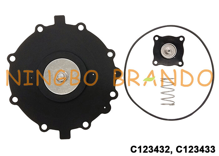 Kits de Diafragma C123432 C123433 para Válvula de Pulso Tipo ASCO SCG353D060 SCG353G060 G353.058