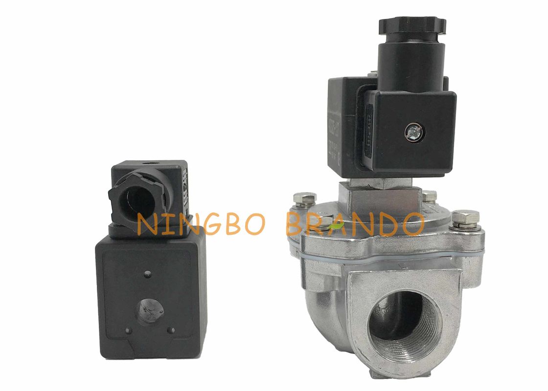 SCG353A043 - G3/4 Orifício Tamanho 20 mm Recolhedor de poeira roscado Válvulas de pulso Corpo de alumínio NBR Selo Série 353