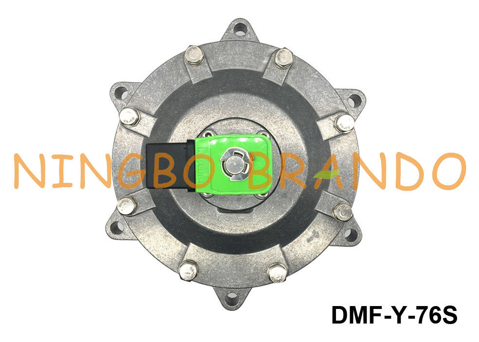 3&quot; DMF-Y-76S BFEC submergiram a válvula do pulso eletromagnético para Baghouse 24VDC 220VAC