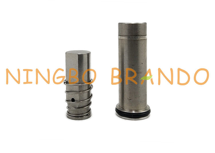3/2 da flange normalmente fechada do sulco do anel-O do selo da maneira de armadura de aço inoxidável da válvula de solenoide de Seat NBR