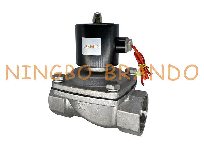 2S série 2&quot; tipo válvula da polegada 2S500-50 Uni-D de solenoide de aço inoxidável