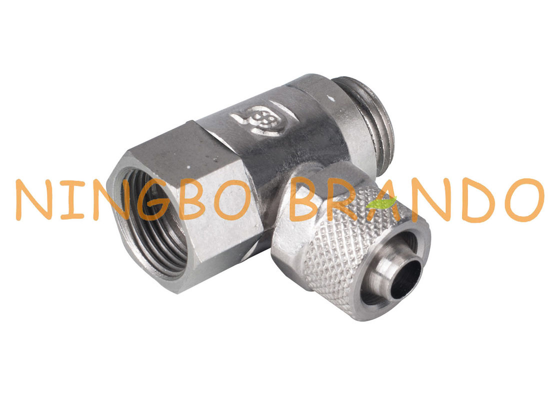 Banjo fêmea pneumático de bronze 1/8&quot; 1/4&quot; 3/8&quot; 1/2 dos encaixes de mangueira da torção rápida”