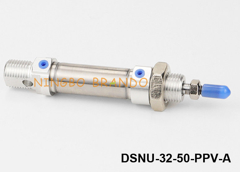 Tipo ISO 6432 de Rod Air Pneumatic Cylinders Festo do pistão de DSNU-32-50-PPV-A