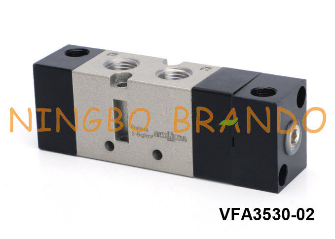 Tipo porto de VFA3530-02 SMC de Directional Valve 5 do piloto do ar do dobro