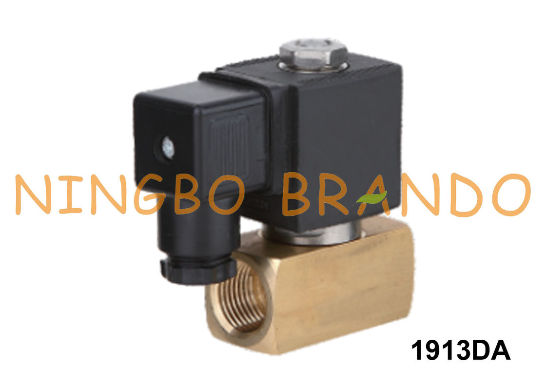 maneira de bronze a ação direta 24V normalmente fechado 220V da válvula de solenoide 2 de 1/2”