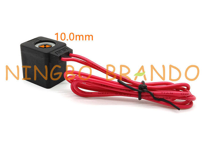 tipo bobina da ligação de fio do furo de 10mm da válvula de solenoide do gás da máquina de soldadura