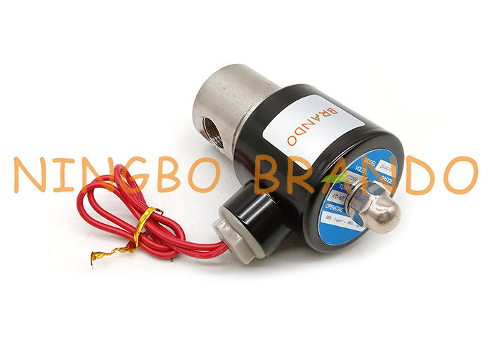 Válvula de solenoide a ação direta da água de uma maneira 2S040-10 SUS-10 de 3/8 de polegada 2/2