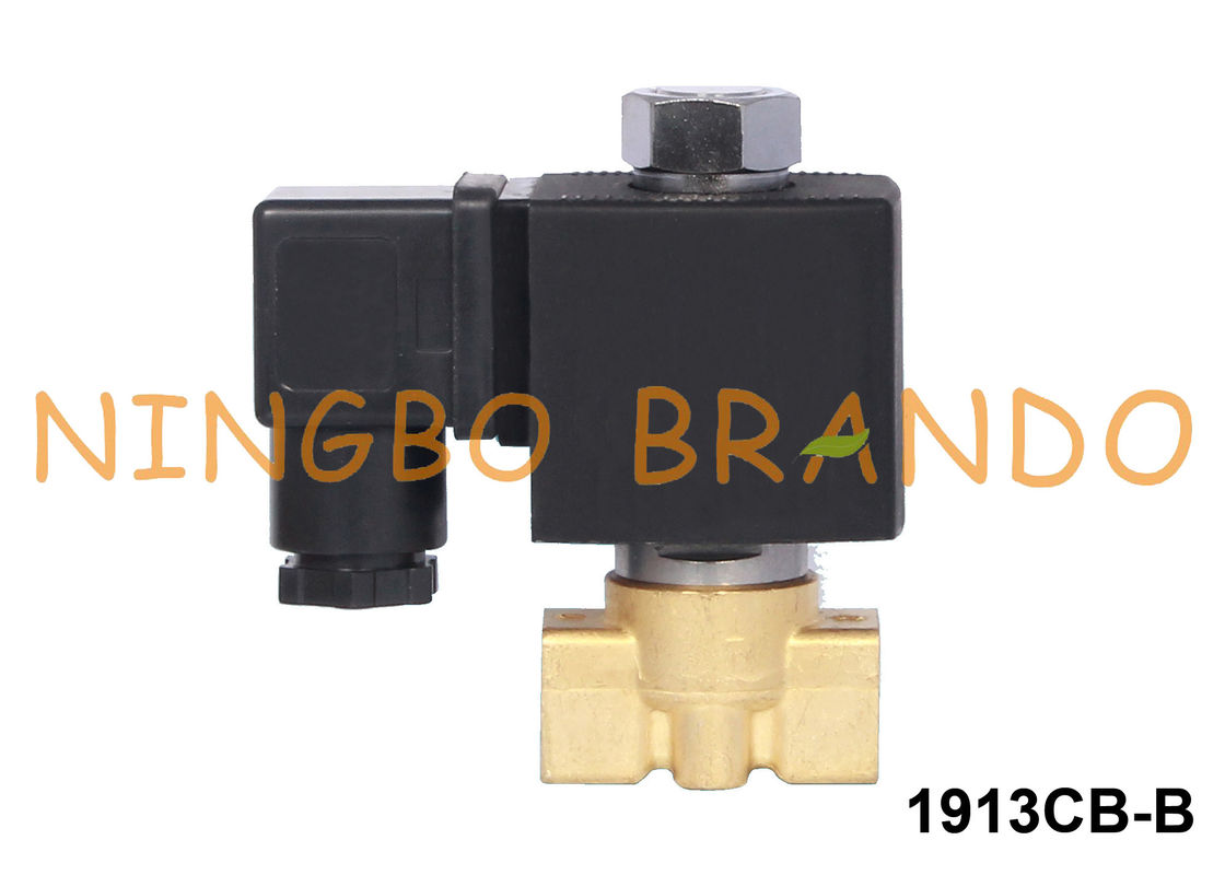 maneira 3/8&quot; 2 NENHUMA válvula de solenoide elétrica de bronze para o ar 24 da água 220 volts