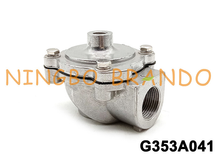 G353A041 3/4&quot; válvula do coletor de poeira do ângulo direito para o filtro de saco