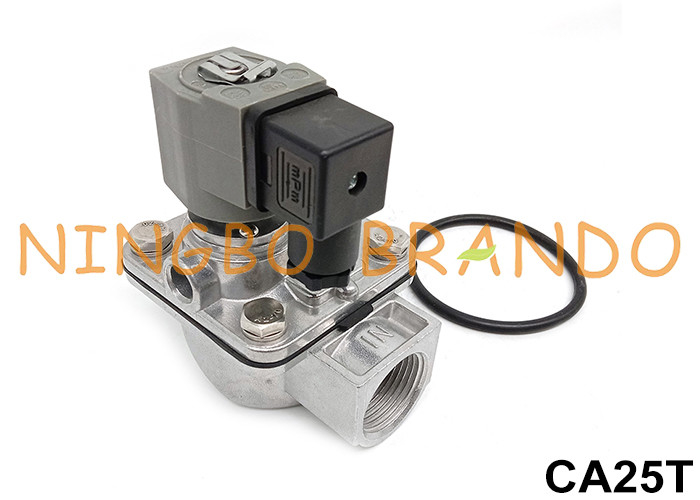CA25T 1&quot; C.A. da C.C. 110V 220V de Jet Valve 12V 24V do pulso do coletor de poeira