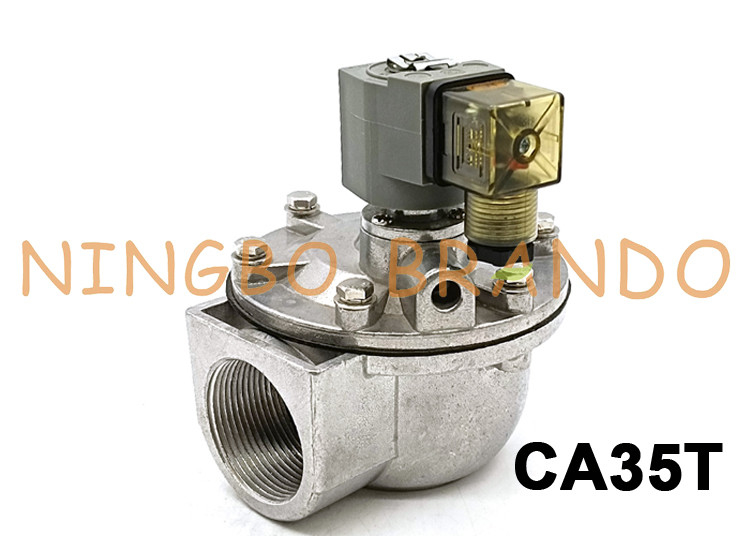 Tipo pulso Jet Valve Right Angle Threaded 1 de CA35T Goyen 1/2” para o coletor de poeira