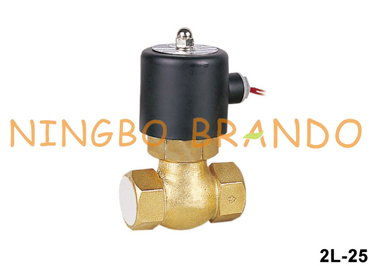 2L-25 US-25 1&quot; válvula de solenoide DN25 de bronze para o vapor 24V 220V
