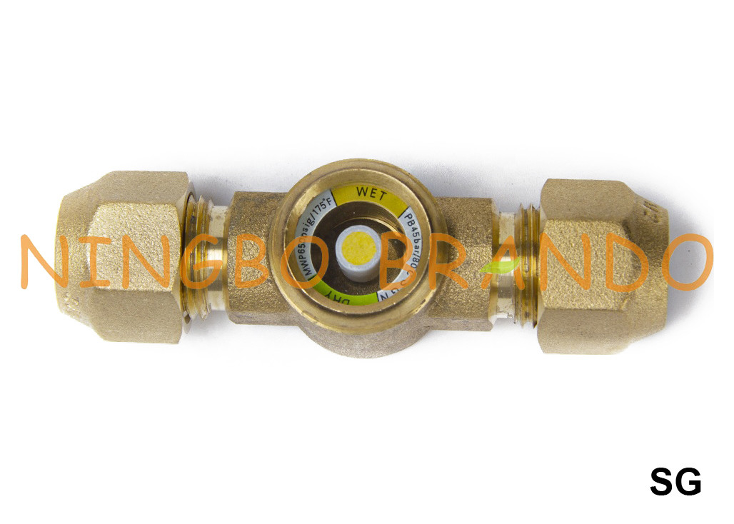 O tipo refrigeração do SG Danfoss observa o vidro SGN SGI 1/4&quot; 3/8&quot; o alargamento ext x ext